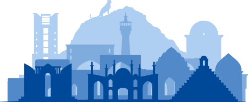 وکتوری از نمادها و مکانهای مهم و دیدنی استان سمنان
