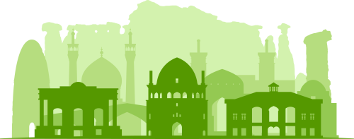 وکتوری از نمادها و مکانهای مهم و دیدنی استان زنجان